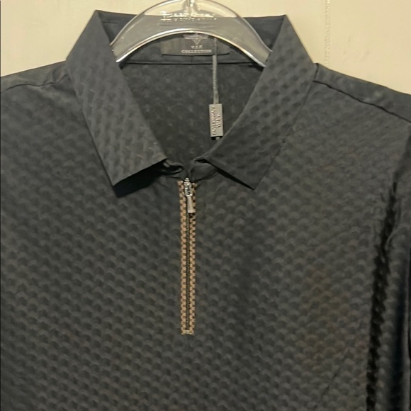 BNWT Men's Black Polo Shirt Size Small - Picture 3 of 8